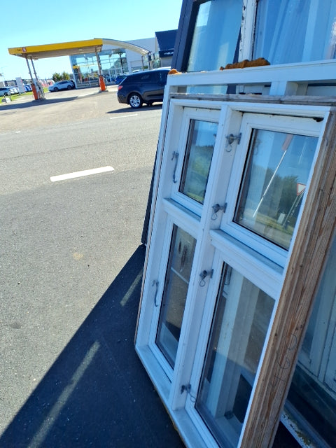 Dannebro vindu med dobbelt glas